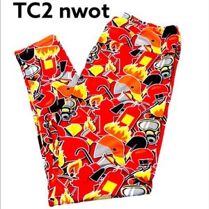 LULAROE FIREFIGHTER LEGGINGS